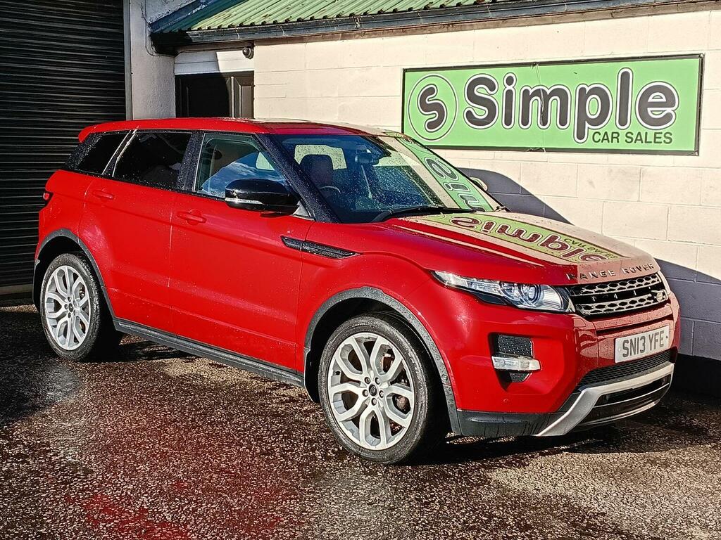 Land Rover Range Rover Evoque Suv 2.2 Sd4 Dynamic 4Wd Euro 5 Ss 201313 Red