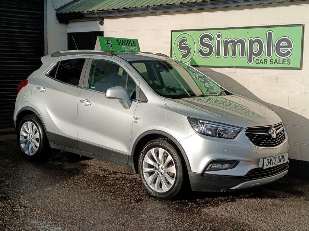 Vauxhall Mokka X Suv 1.6I Elite Euro 6 Ss 201717 Silver