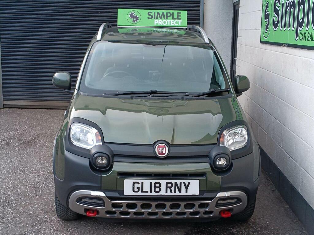 Fiat Panda Hatchback 0.9 Twinair Cross Euro 6 Ss 2018 GL18RNY Green #2