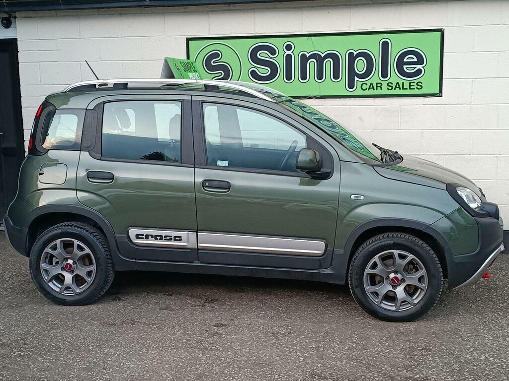 Fiat Panda Hatchback 0.9 Twinair Cross Euro 6 Ss 2018 GL18RNY Green #6