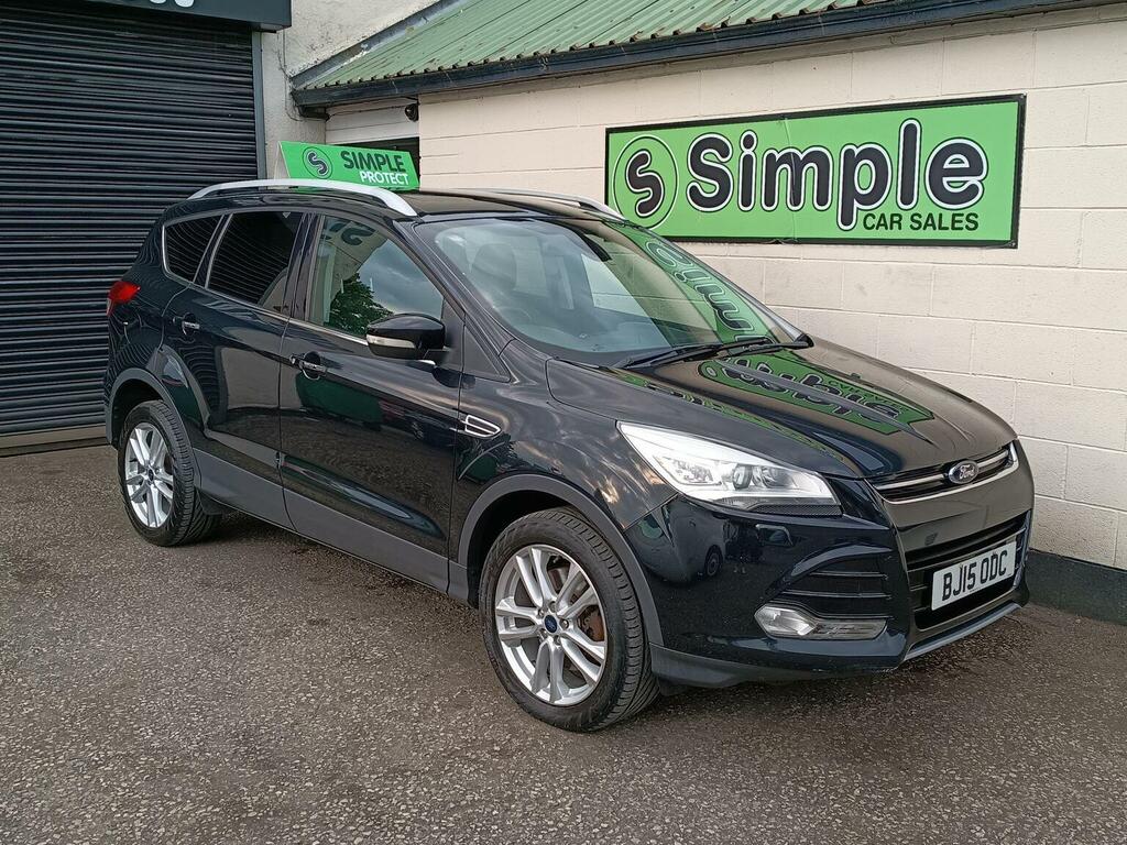 Ford Kuga Suv 2.0 Tdci Titanium X Sport Awd Euro 6 Ss Black