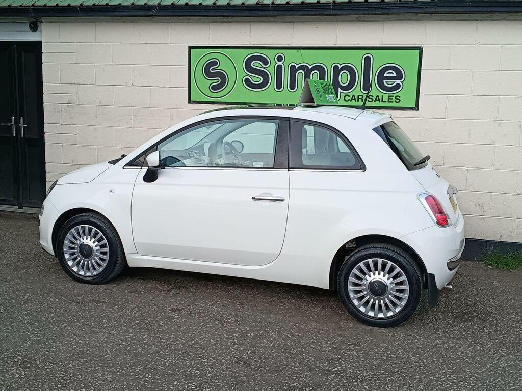 Fiat 500 Hatchback 1.2 Lounge Euro 6 Ss 201414 PX14VFP White #4