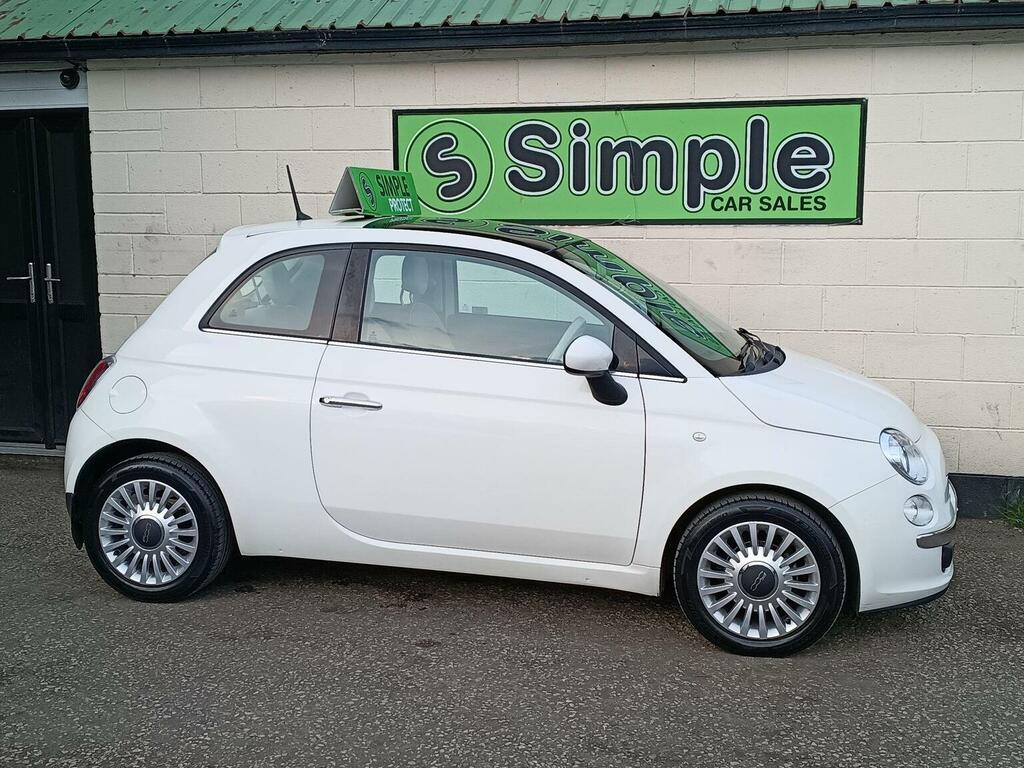 Fiat 500 Hatchback 1.2 Lounge Euro 6 Ss 201414 PX14VFP White #6