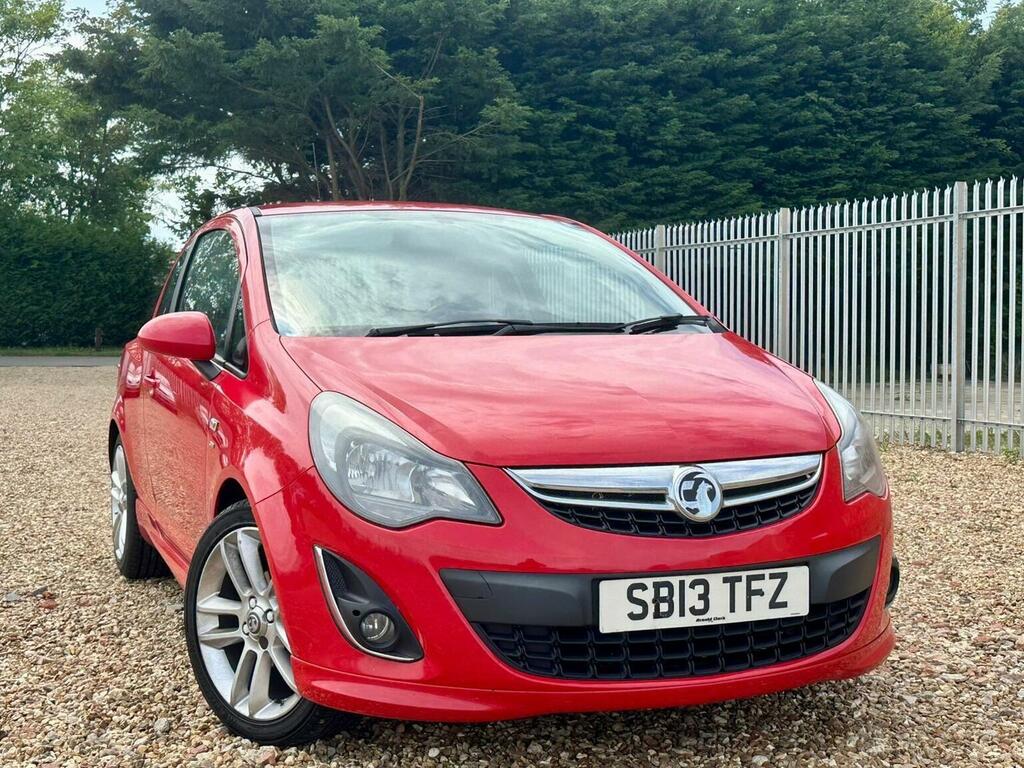 Vauxhall Corsa Hatchback 1.4 16V Sri Euro 5 201313 Red #3