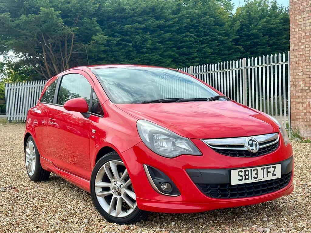 Vauxhall Corsa Hatchback 1.4 16V Sri Euro 5 201313 Red