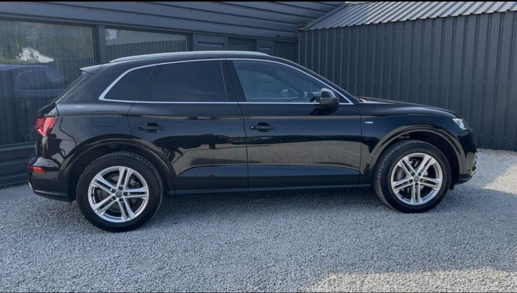 Audi Q5 2.0 Tdi S Line S Tronic Quattro Euro 6 Ss ET67YDW Black #2