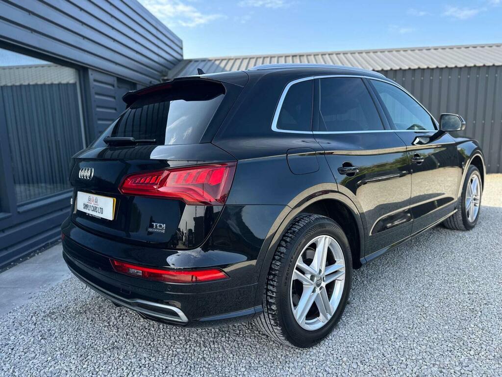 Audi Q5 2.0 Tdi S Line S Tronic Quattro Euro 6 Ss ET67YDW Black #3