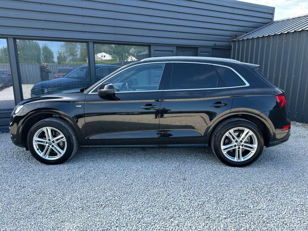 Audi Q5 2.0 Tdi S Line S Tronic Quattro Euro 6 Ss ET67YDW Black #6