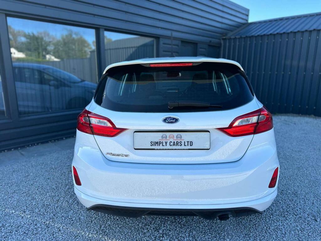 Ford Fiesta 1.0T Ecoboost St-line Euro 6 Ss 201818 DY18HCC White #4