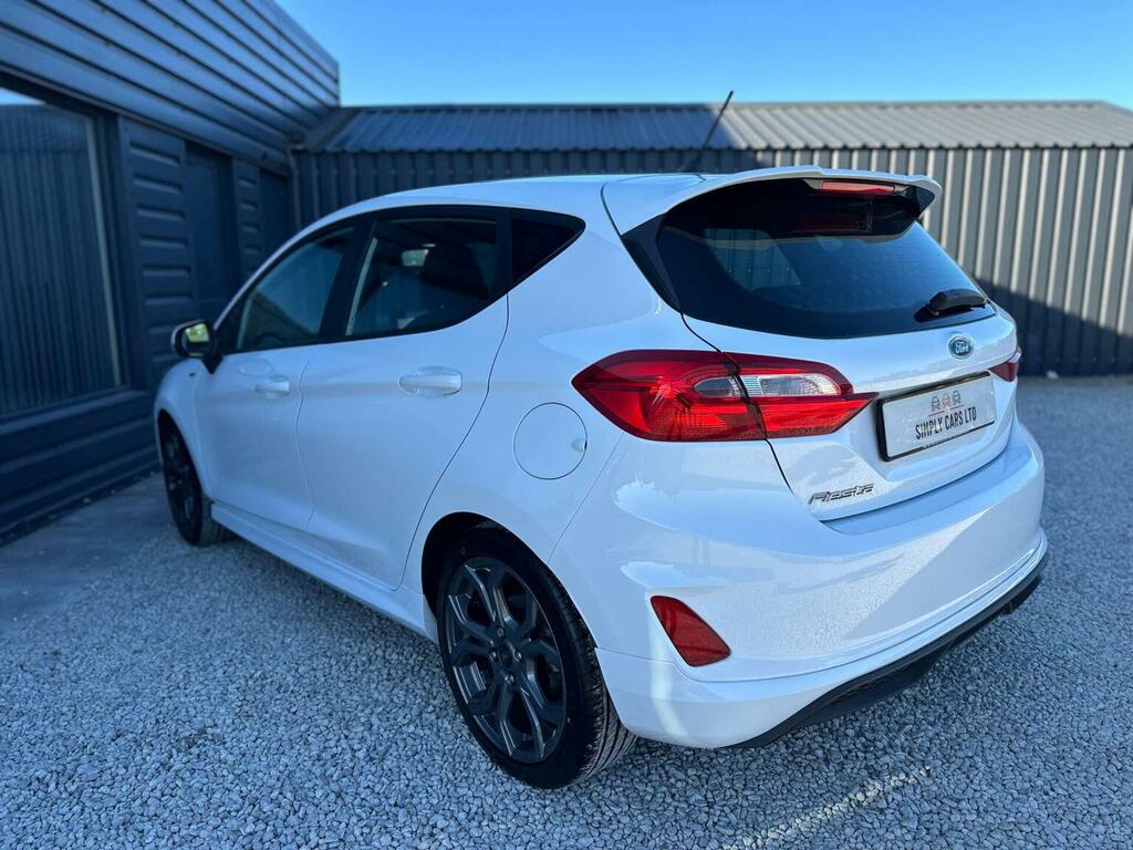 Ford Fiesta 1.0T Ecoboost St-line Euro 6 Ss 201818 DY18HCC White #5