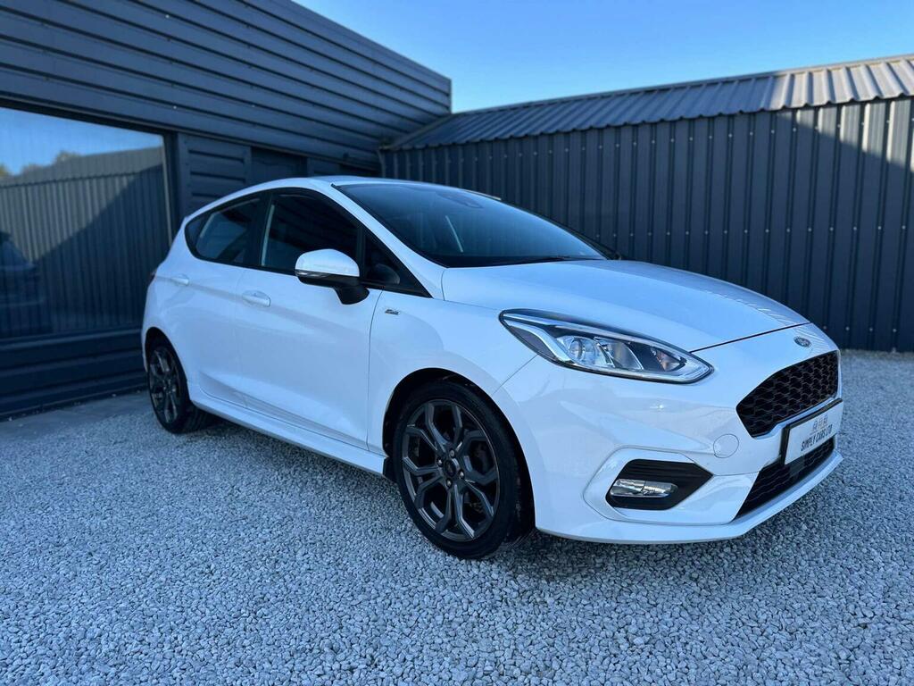 Ford Fiesta 1.0T Ecoboost St-line Euro 6 Ss 201818 White