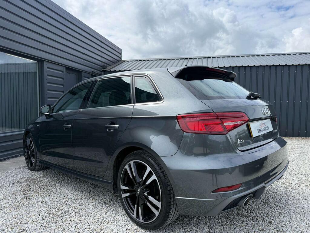 Audi A3 1.6 Tdi 30 S Line Sportback S Tronic Euro 6 Ss PE69XNU Grey #5