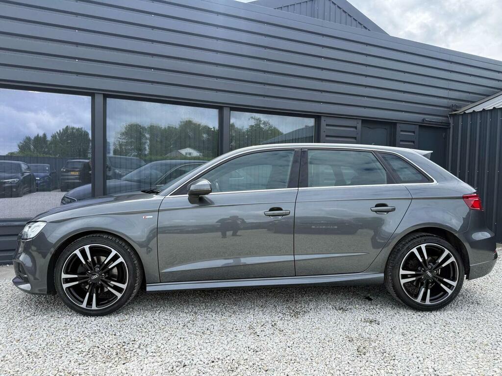 Audi A3 1.6 Tdi 30 S Line Sportback S Tronic Euro 6 Ss PE69XNU Grey #6