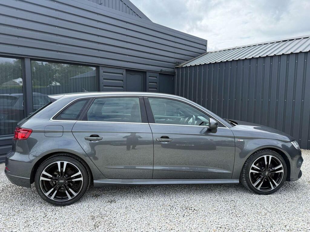 Audi A3 1.6 Tdi 30 S Line Sportback S Tronic Euro 6 Ss PE69XNU Grey #2