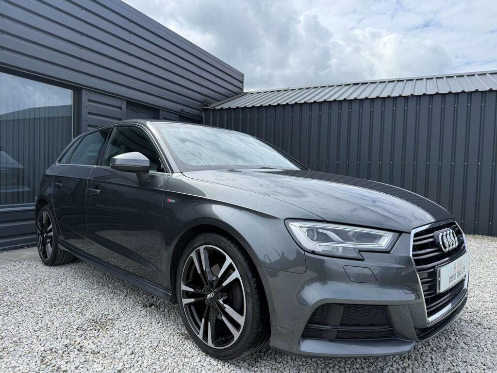 Audi A3 1.6 Tdi 30 S Line Sportback S Tronic Euro 6 Ss Grey