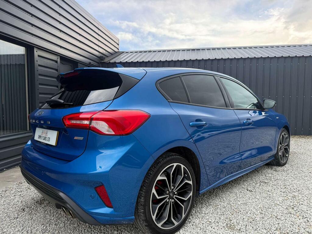 Ford Focus 1.0T Ecoboost St-line X Euro 6 Ss 201968 GD68BWC Blue #3