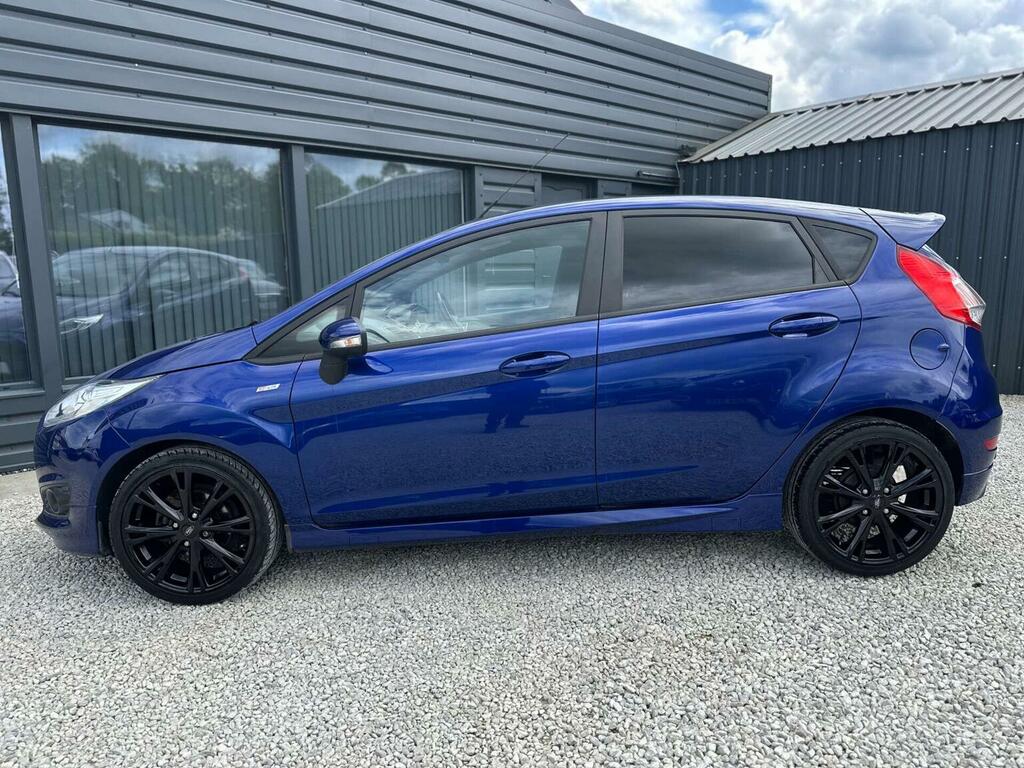 Ford Fiesta 1.0T Ecoboost St-line Euro 6 Ss 201717 EF17YKH Blue #6