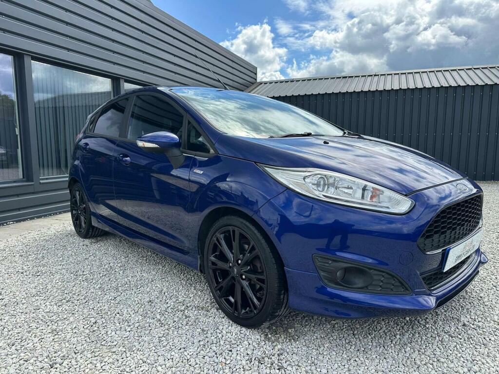 Ford Fiesta 1.0T Ecoboost St-line Euro 6 Ss 201717 Blue