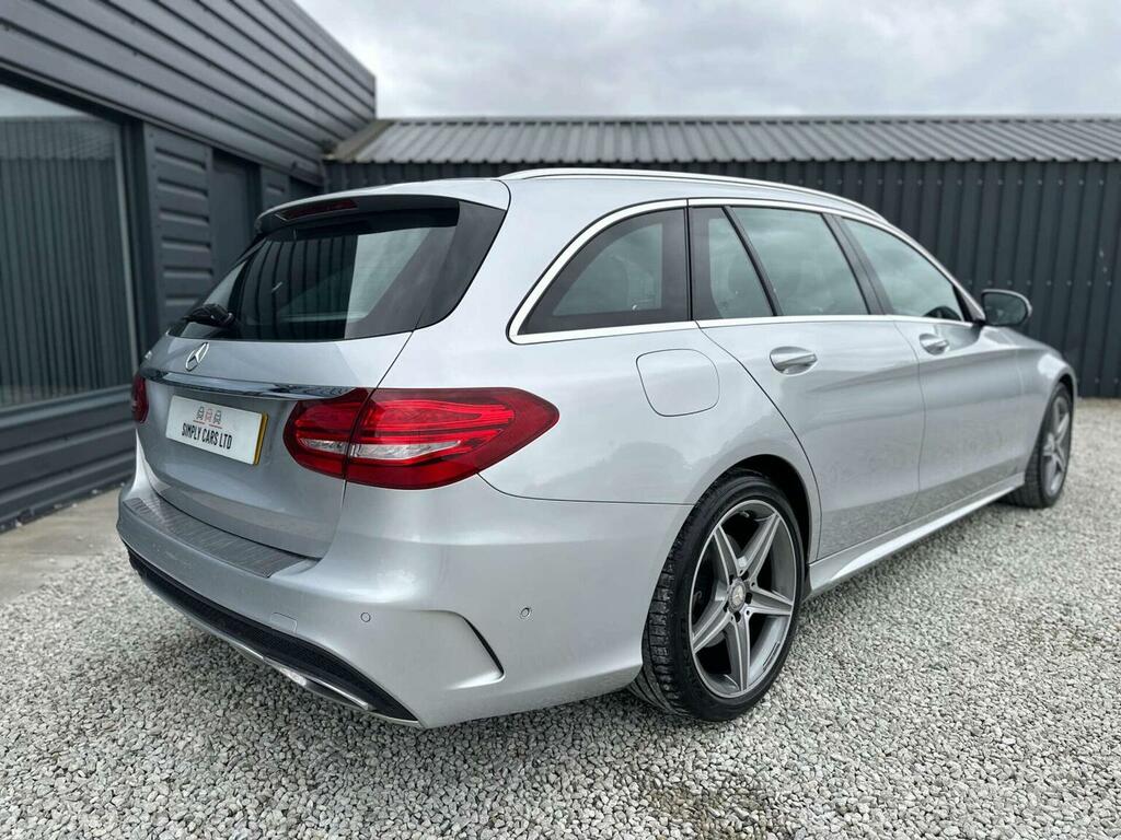 Mercedes-Benz C Class 2.1 C250d Amg Line 7G-tronic Euro 6 Ss 20 LL66EYS Silver #3