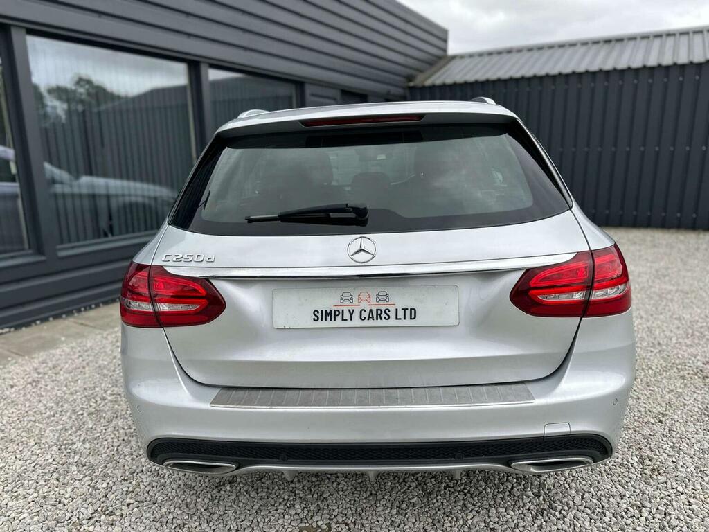 Mercedes-Benz C Class 2.1 C250d Amg Line 7G-tronic Euro 6 Ss 20 LL66EYS Silver #4