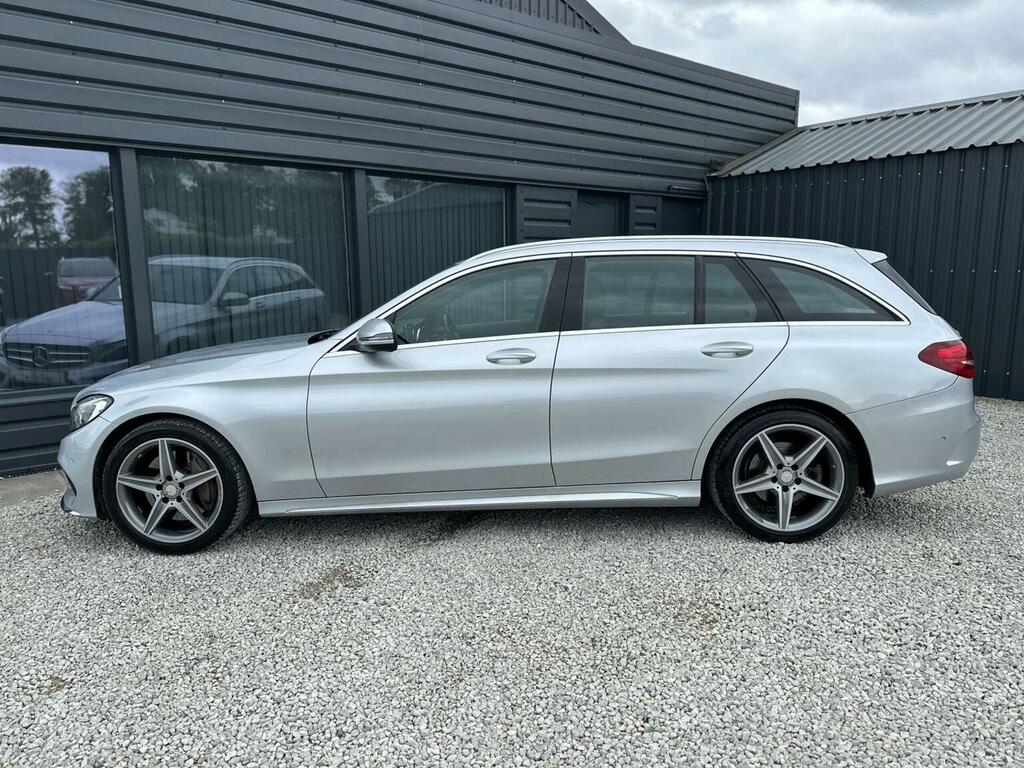 Mercedes-Benz C Class 2.1 C250d Amg Line 7G-tronic Euro 6 Ss 20 LL66EYS Silver #6