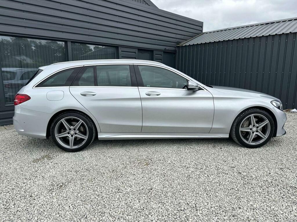 Mercedes-Benz C Class 2.1 C250d Amg Line 7G-tronic Euro 6 Ss 20 LL66EYS Silver #2