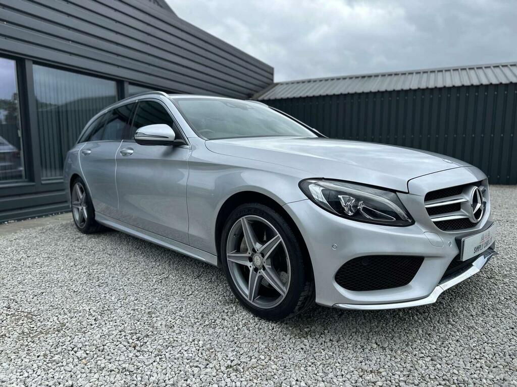 Mercedes-Benz C Class 2.1 C250d Amg Line 7G-tronic Euro 6 Ss 20 Silver