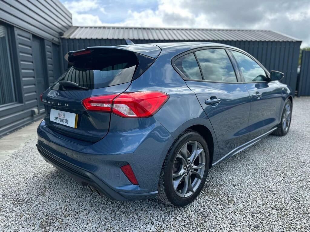 Ford Focus 1.0T Ecoboost St-line Euro 6 Ss 201969 YR69YUY Blue #3