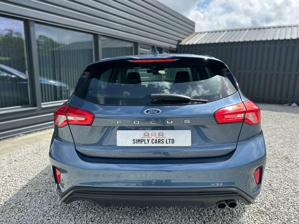 Ford Focus 1.0T Ecoboost St-line Euro 6 Ss 201969 YR69YUY Blue #4