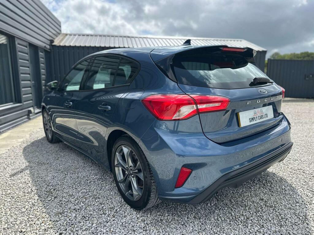 Ford Focus 1.0T Ecoboost St-line Euro 6 Ss 201969 YR69YUY Blue #5