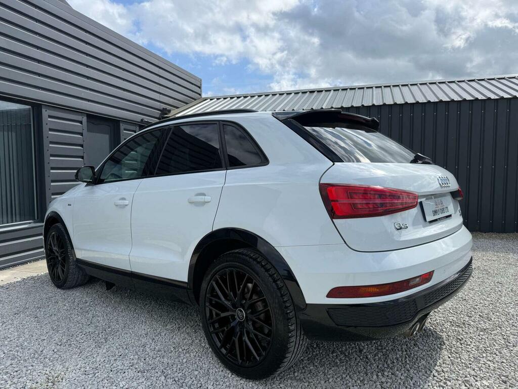 Audi Q3 2.0 Tdi Black Edition S Tronic Quattro Euro 6 Ss GV17OXG White #5