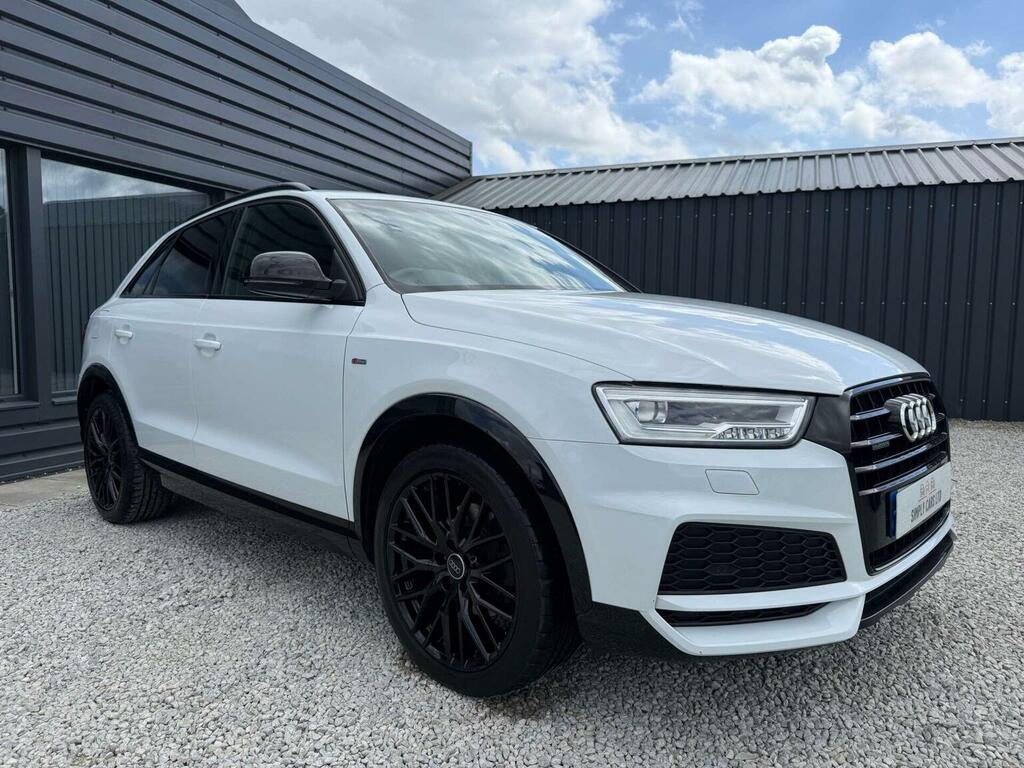 Audi Q3 2.0 Tdi Black Edition S Tronic Quattro Euro 6 Ss White