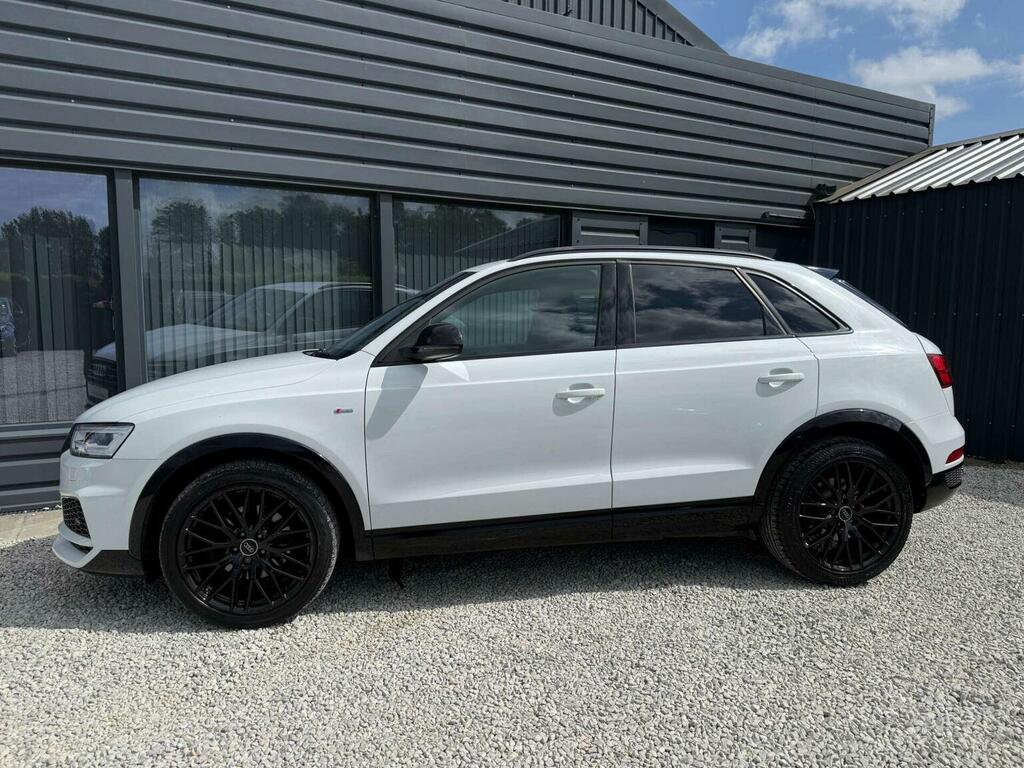 Audi Q3 2.0 Tdi Black Edition S Tronic Quattro Euro 6 Ss GV17OXG White #6