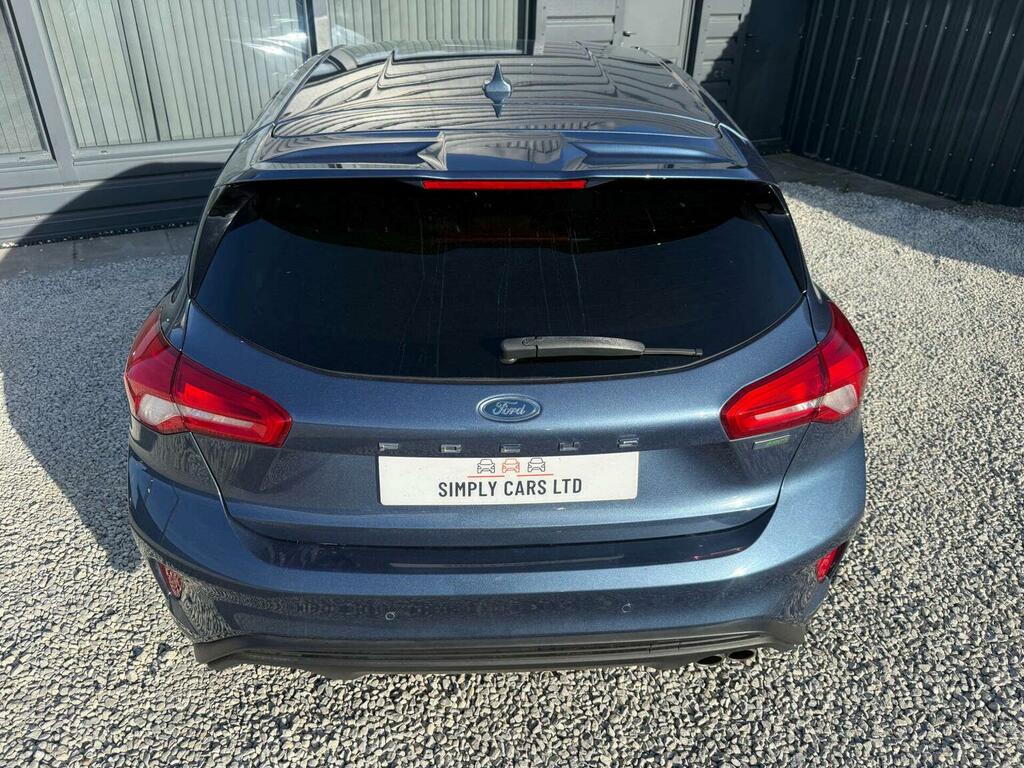 Ford Focus 1.0T Ecoboost St-line Euro 6 Ss CA53BUK Blue #4