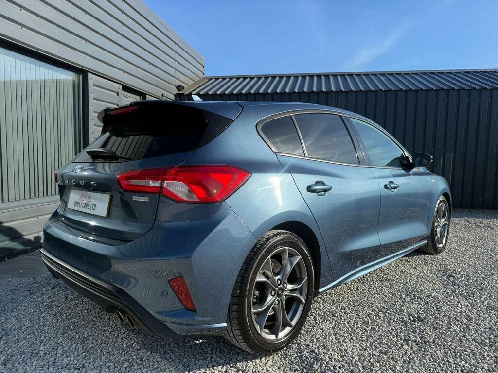 Ford Focus 1.0T Ecoboost St-line Euro 6 Ss CA53BUK Blue #3