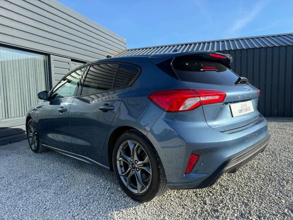 Ford Focus 1.0T Ecoboost St-line Euro 6 Ss CA53BUK Blue #5
