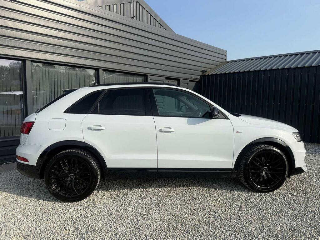 Audi Q3 2.0 Tdi Black Edition Quattro Euro 6 Ss 20 KX67XGB White #2