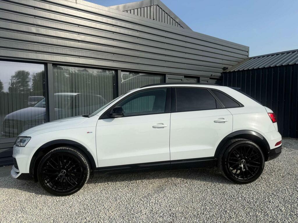 Audi Q3 2.0 Tdi Black Edition Quattro Euro 6 Ss 20 KX67XGB White #6