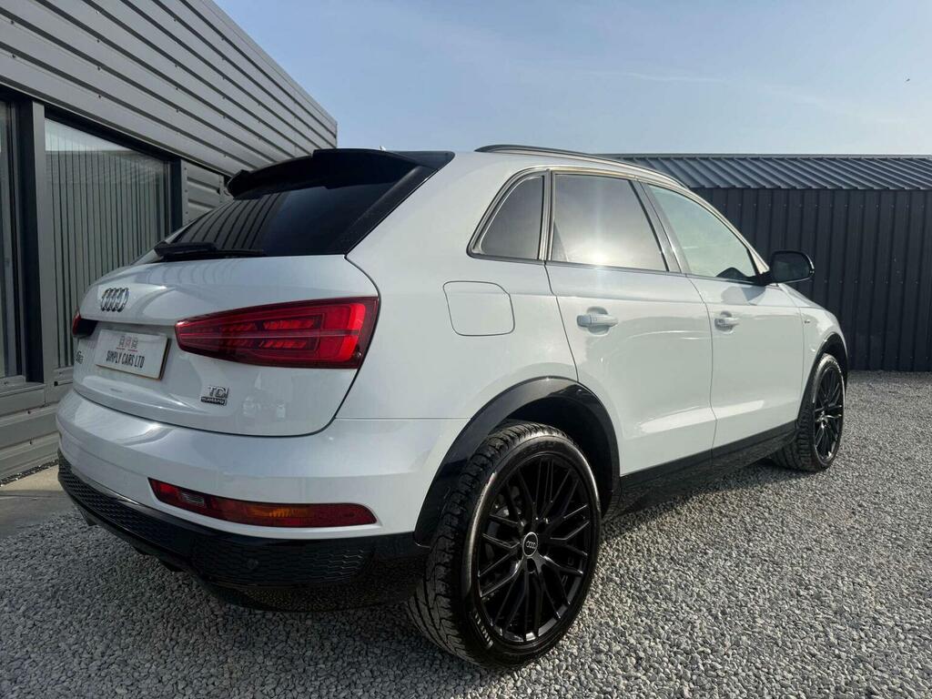 Audi Q3 2.0 Tdi Black Edition Quattro Euro 6 Ss 20 KX67XGB White #3