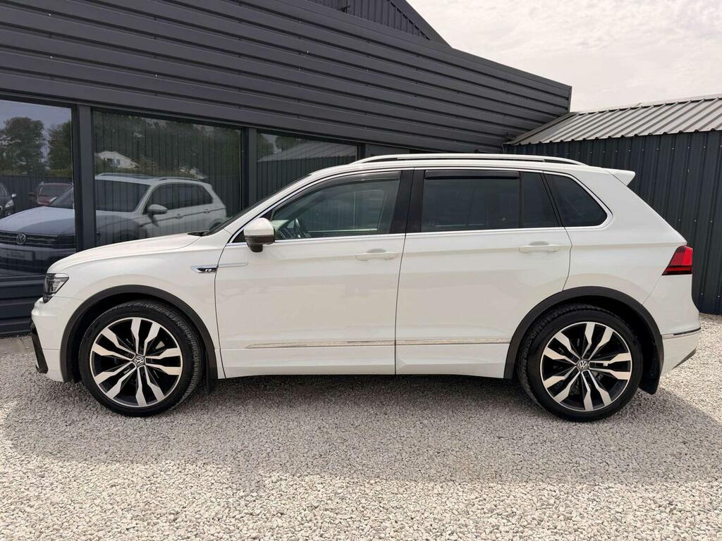 Volkswagen Tiguan 2.0 Tdi R-line Euro 6 Ss 201868 MXZ6341 White #6