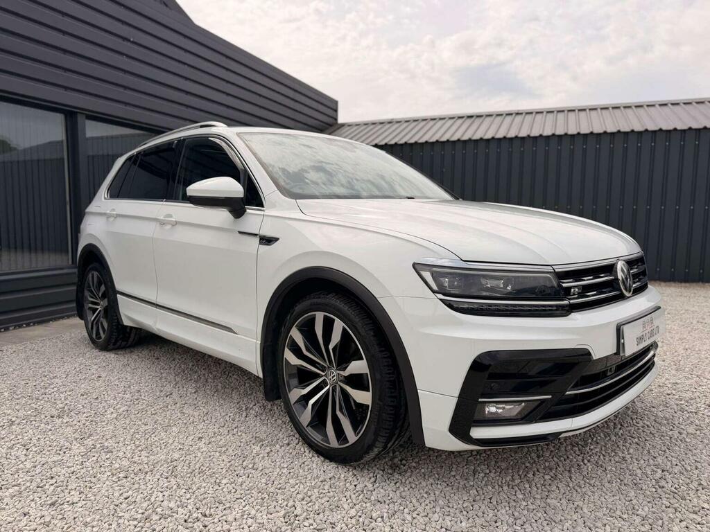 Volkswagen Tiguan 2.0 Tdi R-line Euro 6 Ss 201868 White