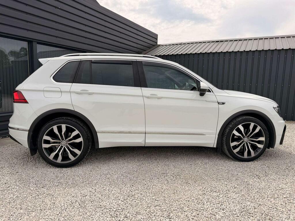 Volkswagen Tiguan 2.0 Tdi R-line Euro 6 Ss 201868 MXZ6341 White #2