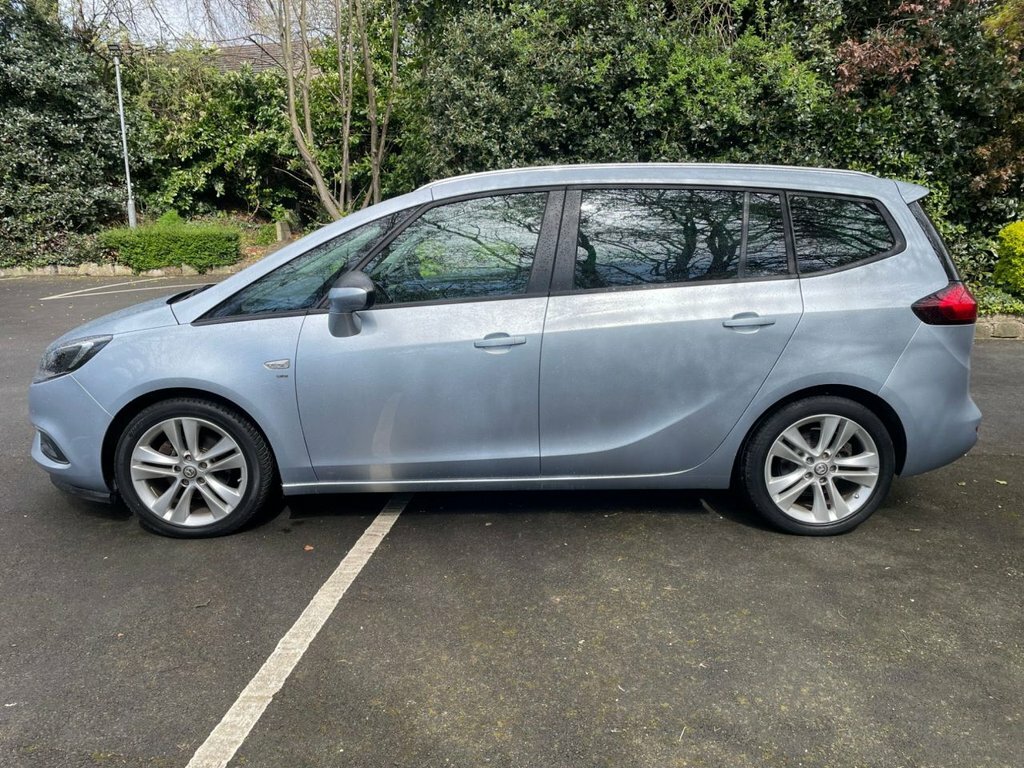 Vauxhall Zafira Tourer 1.4L Sri Silver #4