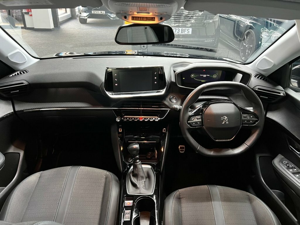 Peugeot 208 Hatchback SM72YJD Black #2
