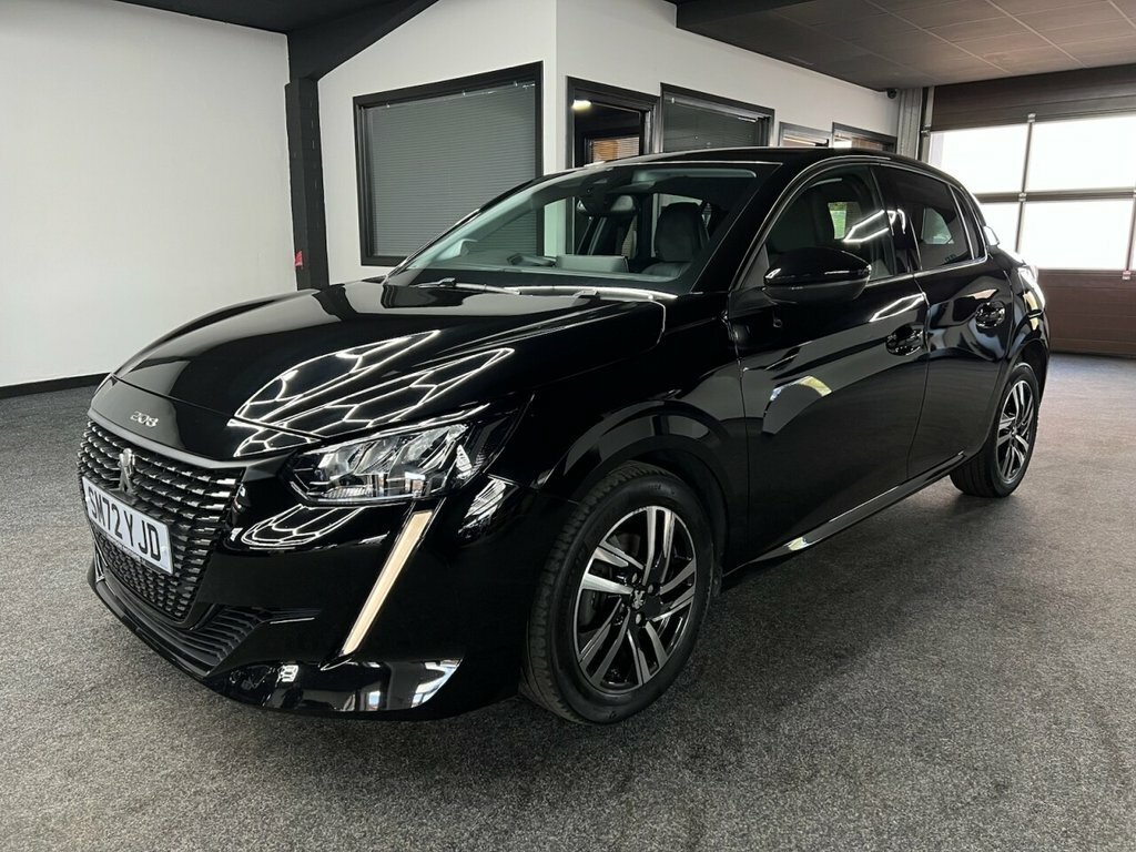 Peugeot 208 Hatchback SM72YJD Black #3