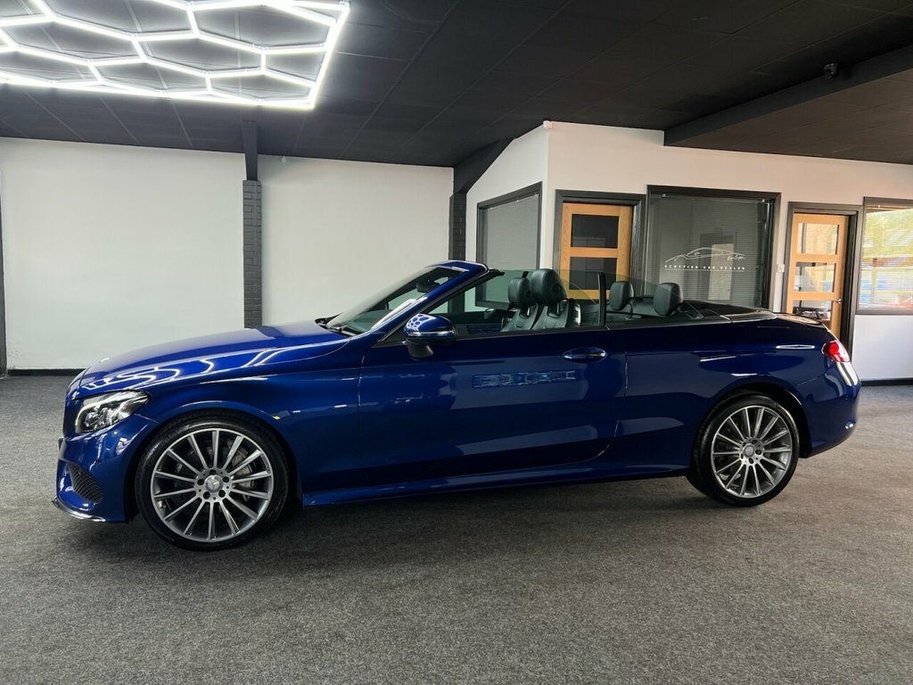 Mercedes-Benz C Class 2.1L Amg Line HD17NXL Blue #4