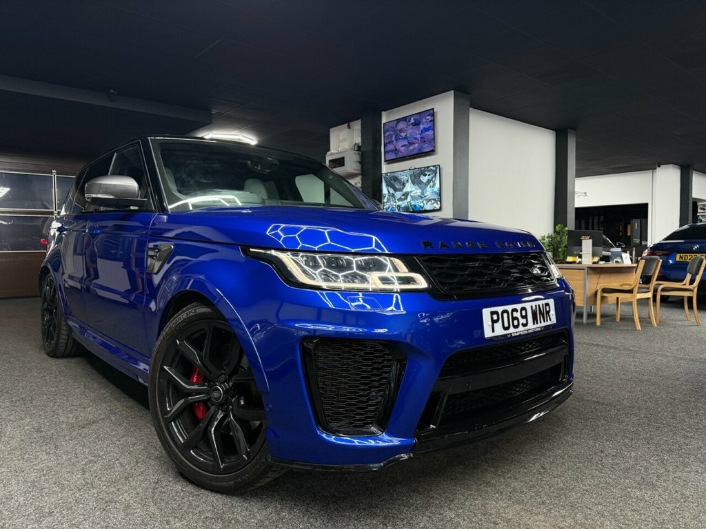 Land Rover Range Rover Sport 5L Svr Blue