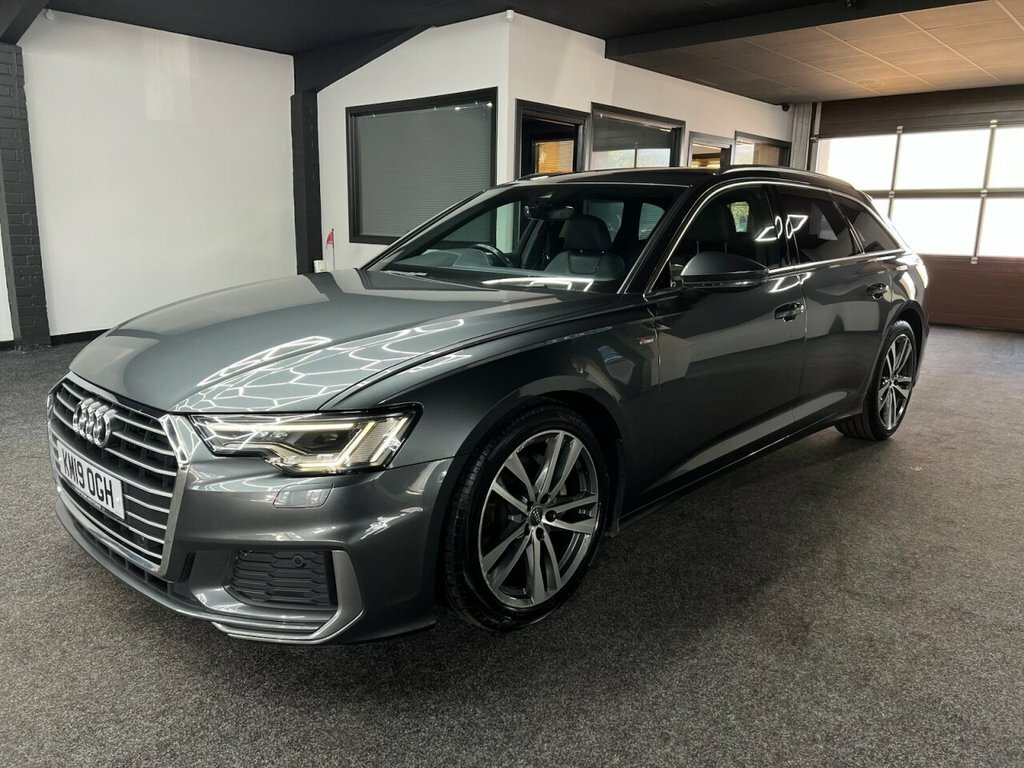 Audi A6 Avant Estate KM19OGH Grey #3