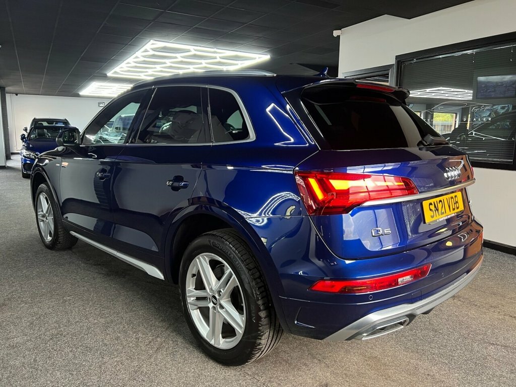 Audi Q5 2L S Line SN21VDB Blue #5
