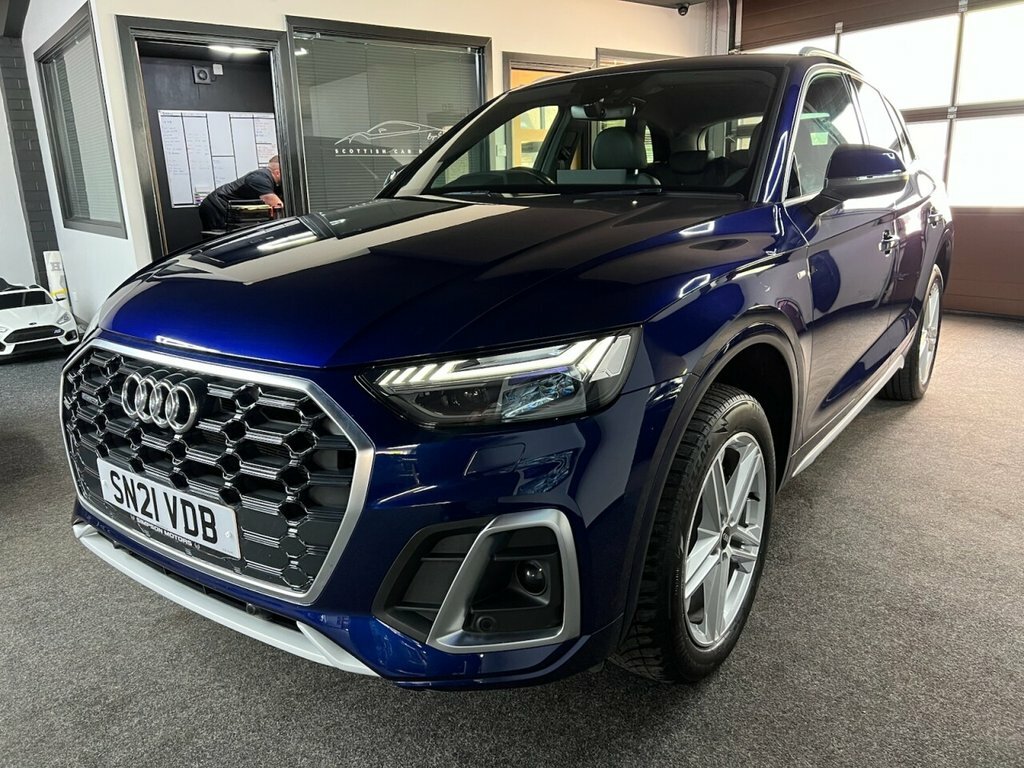 Audi Q5 2L S Line SN21VDB Blue #3